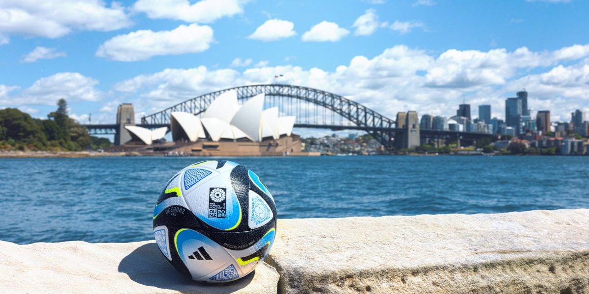 Sport Bilder des Tages OCEAUNZ, der offizielle Spielball der FIFA Fussball Frauen-Weltmeisterschaft Australien und Neuseeland 2023